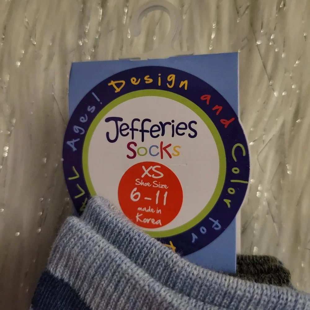Jeffries Boys Fire Truck/Police Car Socks